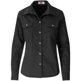 Ladies Long Sleeve Wildstone Shirt Black